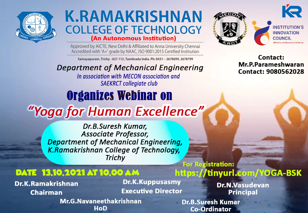 Yoga for Human Excellence 2021